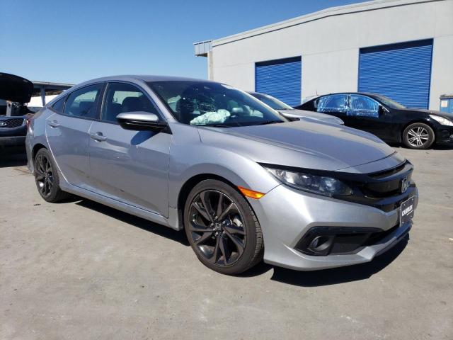 2HGFC2F8XKH514030 - 2019 HONDA CIVIC SPORT ვერცხლისფერი ფოტო 4