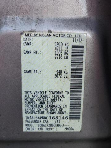 1N4AL3AP6DC168146 - 2013 NISSAN ALTIMA 2.5 米色 照片 23