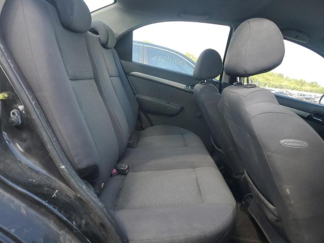 KL1TD56697B047477 - 2007 CHEVROLET AVEO BASE BLACK photo 10