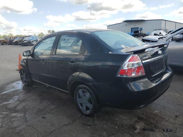 KL1TD56697B047477 - 2007 CHEVROLET AVEO BASE BLACK photo 2