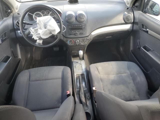 KL1TD56697B047477 - 2007 CHEVROLET AVEO BASE BLACK photo 8