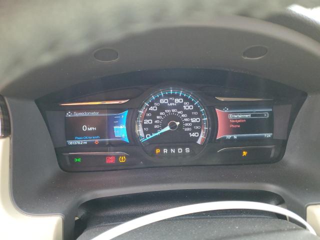 2FMHK6C83KBA38272 - 2019 FORD FLEX SEL TAN photo 9