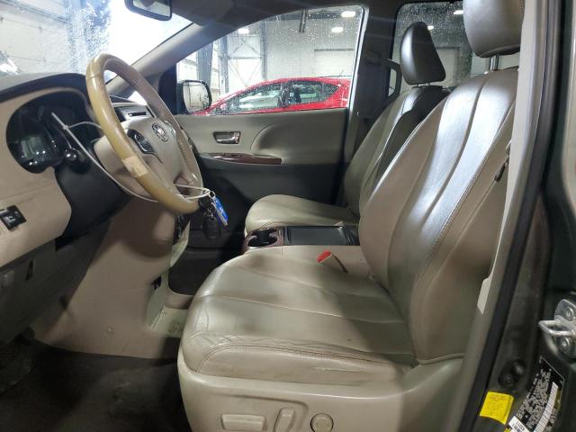 5TDYK3DC6CS272119 - 2012 TOYOTA SIENNA XLE 灰色 照片 7