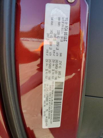 2C4RC1FG8KR568949 - 2019 CHRYSLER PACIFICA TOURING PLUS BURGUNDY photo 13