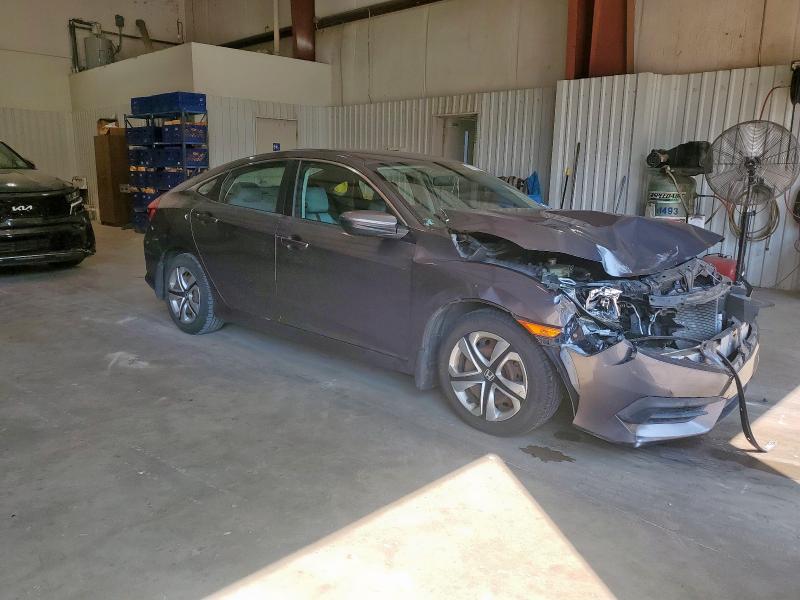 19XFC2F54GE084521 - 2016 HONDA CIVIC LX GRAY photo 4