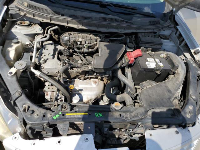 JN8AS58V09W448555 - 2009 NISSAN ROGUE S SILVER photo 11