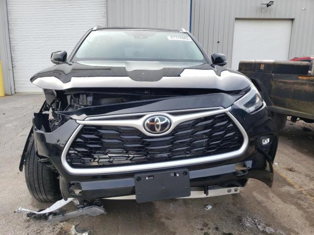 5TDGZRBH0MS555688 - 2021 TOYOTA HIGHLANDER XLE BLACK photo 5