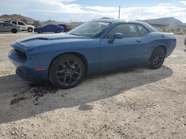 2C3CDZAG3PH602824 - 2023 DODGE CHALLENGER SXT BLUE photo 1