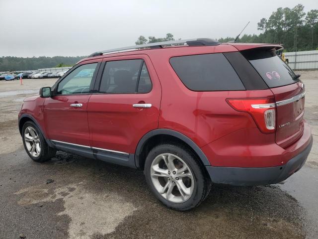 1FM5K7F88FGA89561 - 2015 FORD EXPLORER LIMITED 勃艮第红 照片 2