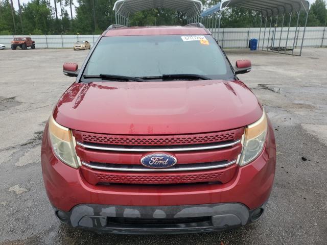 1FM5K7F88FGA89561 - 2015 FORD EXPLORER LIMITED 勃艮第红 照片 5
