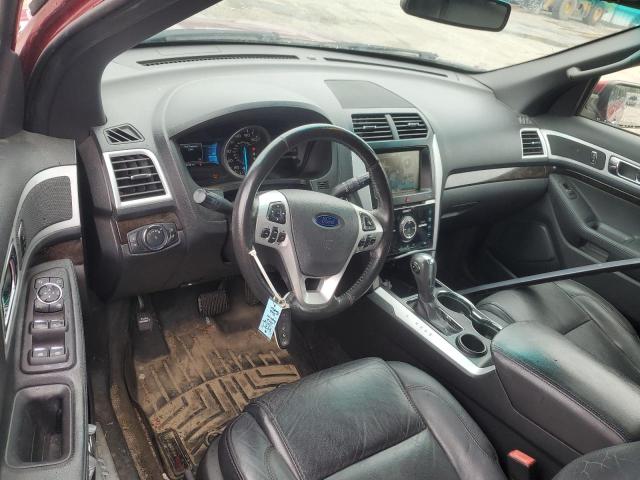 1FM5K7F88FGA89561 - 2015 FORD EXPLORER LIMITED 勃艮第红 照片 8