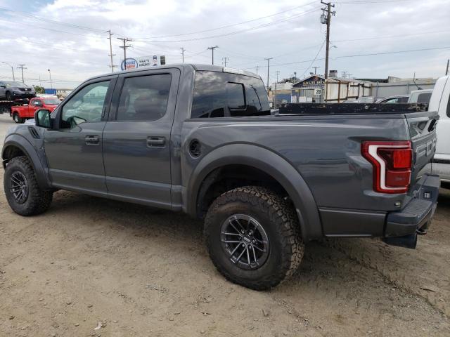 1FTFW1RGXLFA06596 - 2020 FORD F150 RAPTOR GRAY photo 2