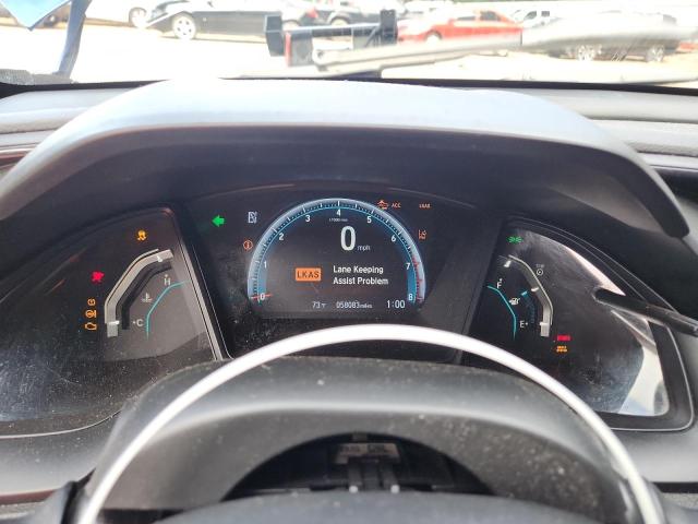 2HGFC4B68KH307605 - 2019 HONDA CIVIC LX ლურჯი ფოტო 9