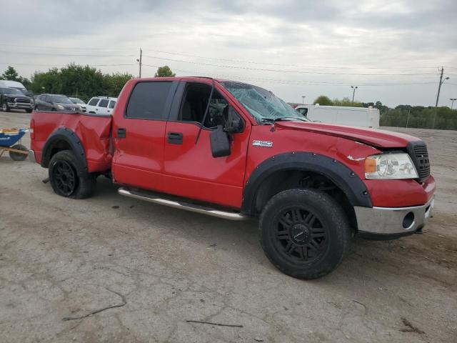 1FTPW14V77FB72249 - 2007 FORD F150 SUPERCREW RED photo 4