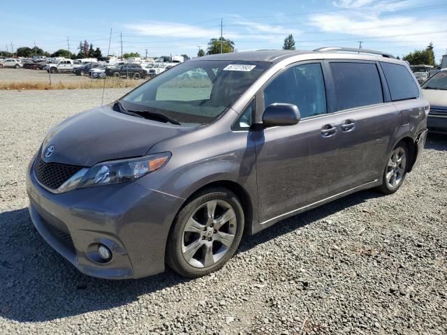 5TDXK3DC1BS052770 - 2011 TOYOTA SIENNA SPORT GRAY photo 1