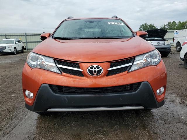 2T3DFREV4FW345531 - 2015 TOYOTA RAV4 LIMITED ORANGE photo 5