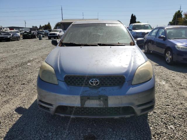 2T1KR32E03C069600 - 2003 TOYOTA COROLLA MA XR BLUE photo 5