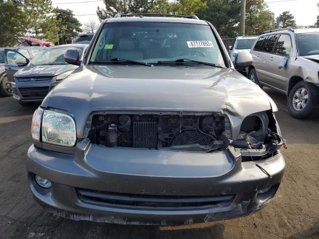 5TDBT48A25S237694 - 2005 TOYOTA SEQUOIA LIMITED GRAY photo 5