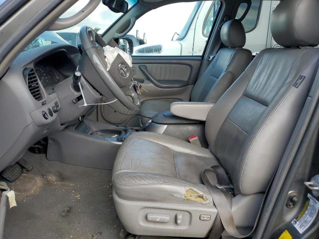 5TDBT48A25S237694 - 2005 TOYOTA SEQUOIA LIMITED GRAY photo 7