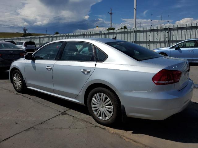 1VWAS7A38EC104528 - 2014 VOLKSWAGEN PASSAT S SILVER photo 2