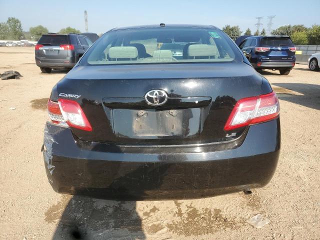 4T4BF3EK9BR190378 - 2011 TOYOTA CAMRY BASE BLACK photo 6