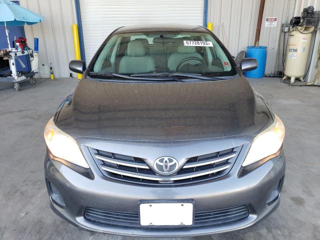 2T1BU4EE0DC109482 - 2013 TOYOTA COROLLA BASE GRAY photo 5