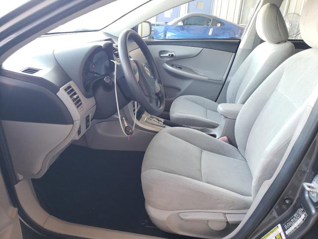 2T1BU4EE0DC109482 - 2013 TOYOTA COROLLA BASE GRAY photo 7