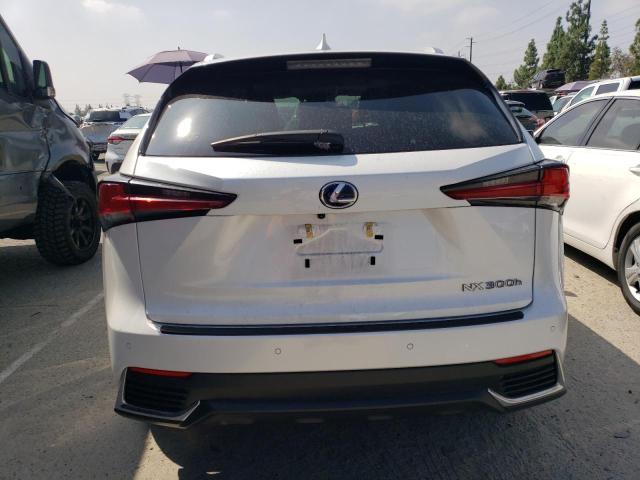 JTJBJRBZ4K2124394 - 2019 LEXUS NX 300H WHITE photo 6