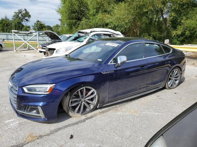 WAUC4CF56JA095226 - 2018 AUDI S5 PRESTIGE BLUE photo 1