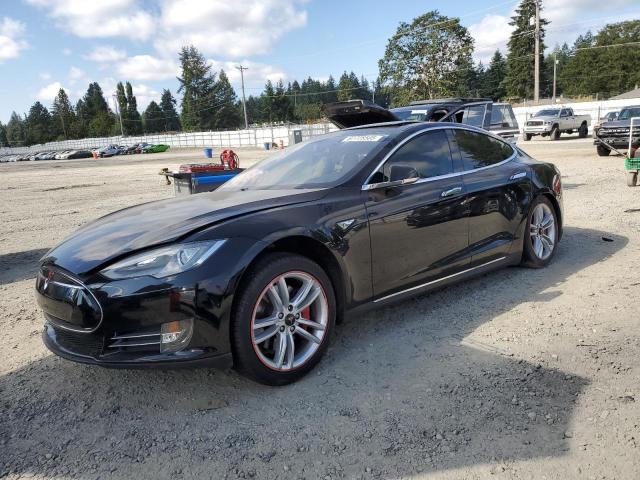 5YJSA1BG1DFP08450 - 2013 TESLA MODEL S 黑色 照片 1