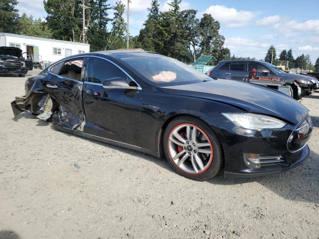 5YJSA1BG1DFP08450 - 2013 TESLA MODEL S 黑色 照片 4