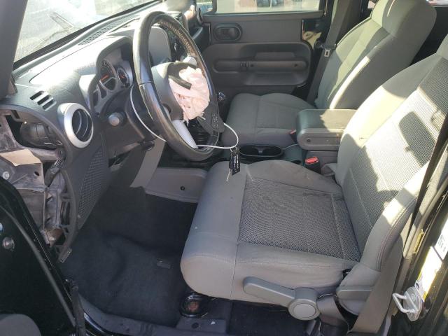 1J4GA59129L774549 - 2009 JEEP WRANGLER U SAHARA BLACK photo 7