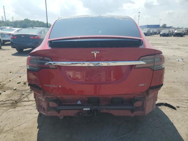 5YJXCBE29KF152147 - 2019 TESLA MODEL X 红色 照片 6