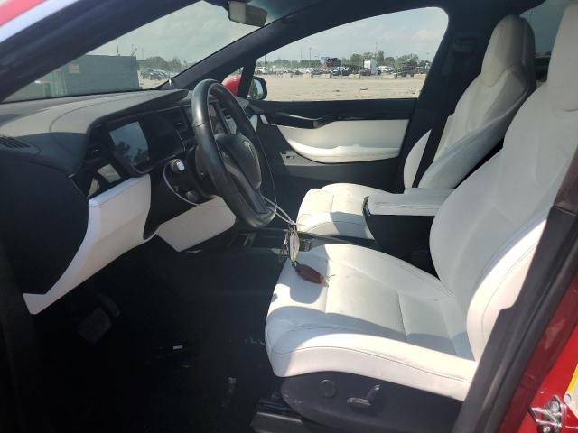 5YJXCBE29KF152147 - 2019 TESLA MODEL X 红色 照片 7