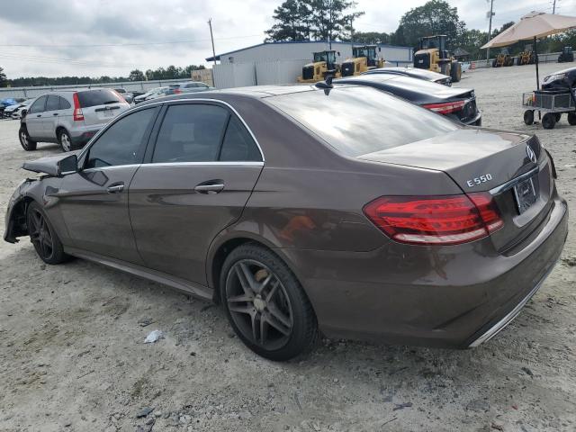 WDDHF9BB5EA861167 - 2014 MERCEDES-BENZ E 550 4MATIC BROWN photo 2