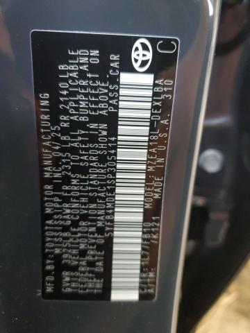 5YFB4MDE1SP305414 - 2025 TOYOTA COROLLA LE GRAY photo 13