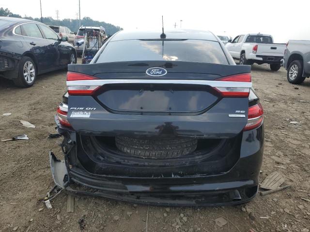 3FA6P0HD0JR198258 - 2018 FORD FUSION SE أسود صورة 6