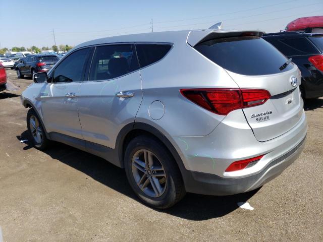 5XYZTDLB7HG480269 - 2017 HYUNDAI SANTA FE S GRAY photo 2