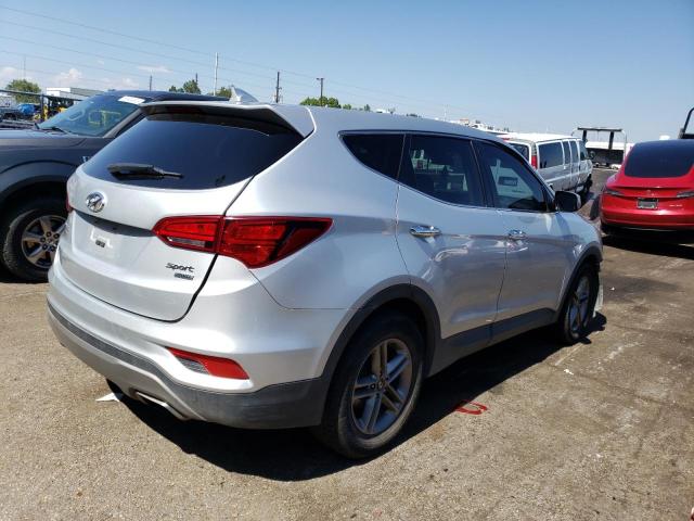 5XYZTDLB7HG480269 - 2017 HYUNDAI SANTA FE S GRAY photo 3