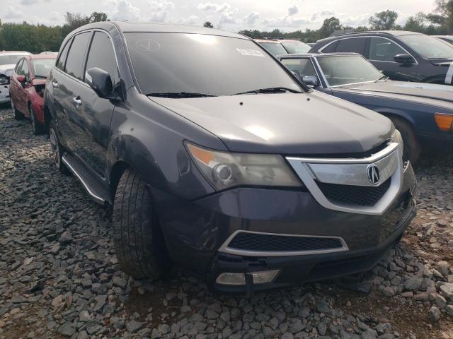 2HNYD2H36DH515615 - 2013 ACURA MDX TECHNOLOGY GRAY photo 4