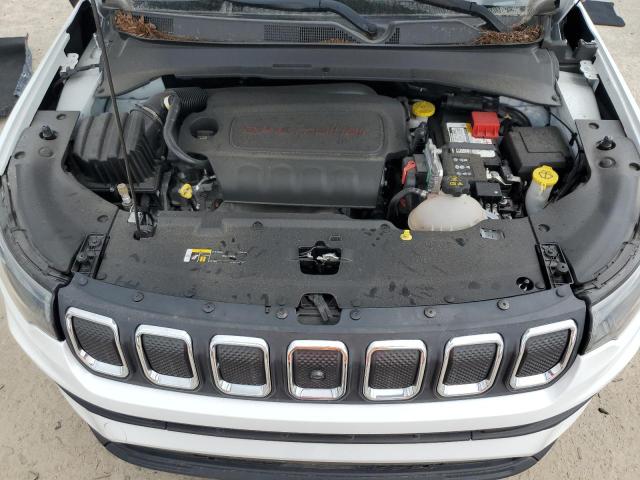 3C4NJCBB1NT228943 - 2022 JEEP COMPASS LATITUDE WHITE photo 12