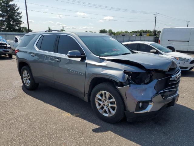 1GNEVGKW2JJ114893 - 2018 CHEVROLET TRAVERSE LT 灰色 照片 4