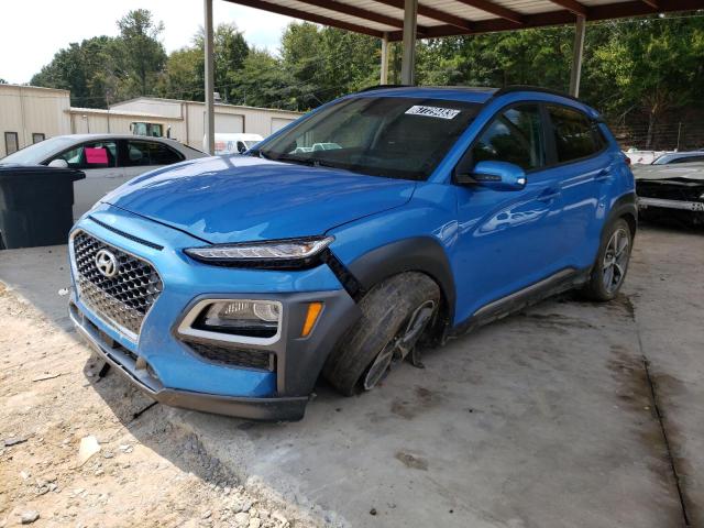 KM8K5CA5XMU601299 - 2021 HYUNDAI KONA ULTIMATE BLUE photo 1