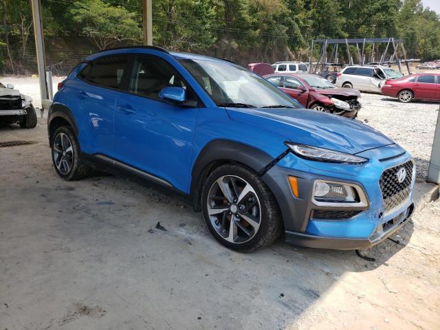 KM8K5CA5XMU601299 - 2021 HYUNDAI KONA ULTIMATE BLUE photo 4