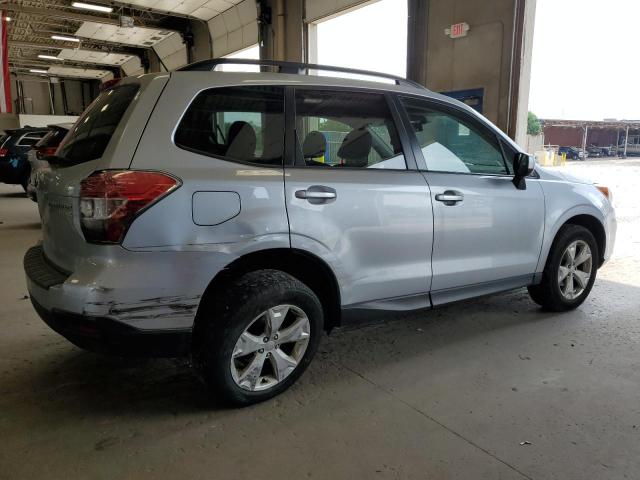JF2SJAGC4FH809914 - 2015 SUBARU FORESTER 2.5I PREMIUM SILVER photo 3