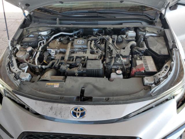 JTDBDMHEXRJ007999 - 2024 TOYOTA COROLLA LE Gümüş fotoğraf 11