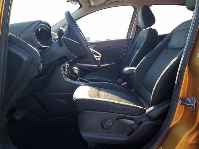 MAJ3S2GE9MC425523 - 2021 FORD ECOSPORT SE Orange photo 7