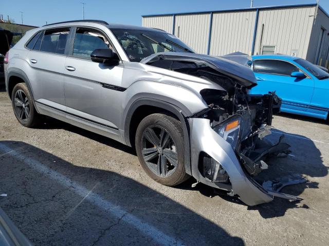 1V2AE2CA6NC229065 - 2022 VOLKSWAGEN ATLAS CROS SEL R-LINE SILVER photo 4