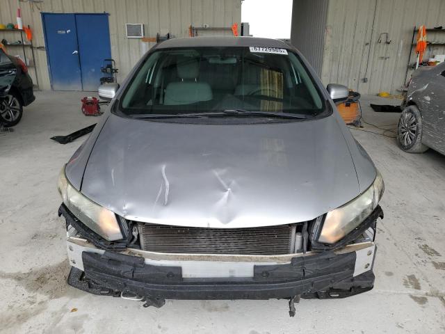 19XFB2F54FE105840 - 2015 HONDA CIVIC LX SILVER photo 5