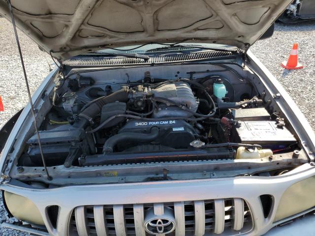 5TEGN92N73Z242219 - 2003 TOYOTA TACOMA DOUBLE CAB PRERUNNER SILVER photo 11